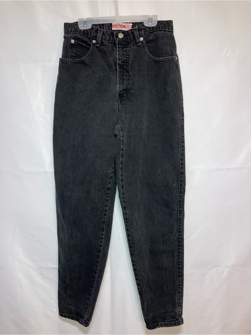Faded Glory Black High-Rise Mom Jeans - Picture 6 of 8